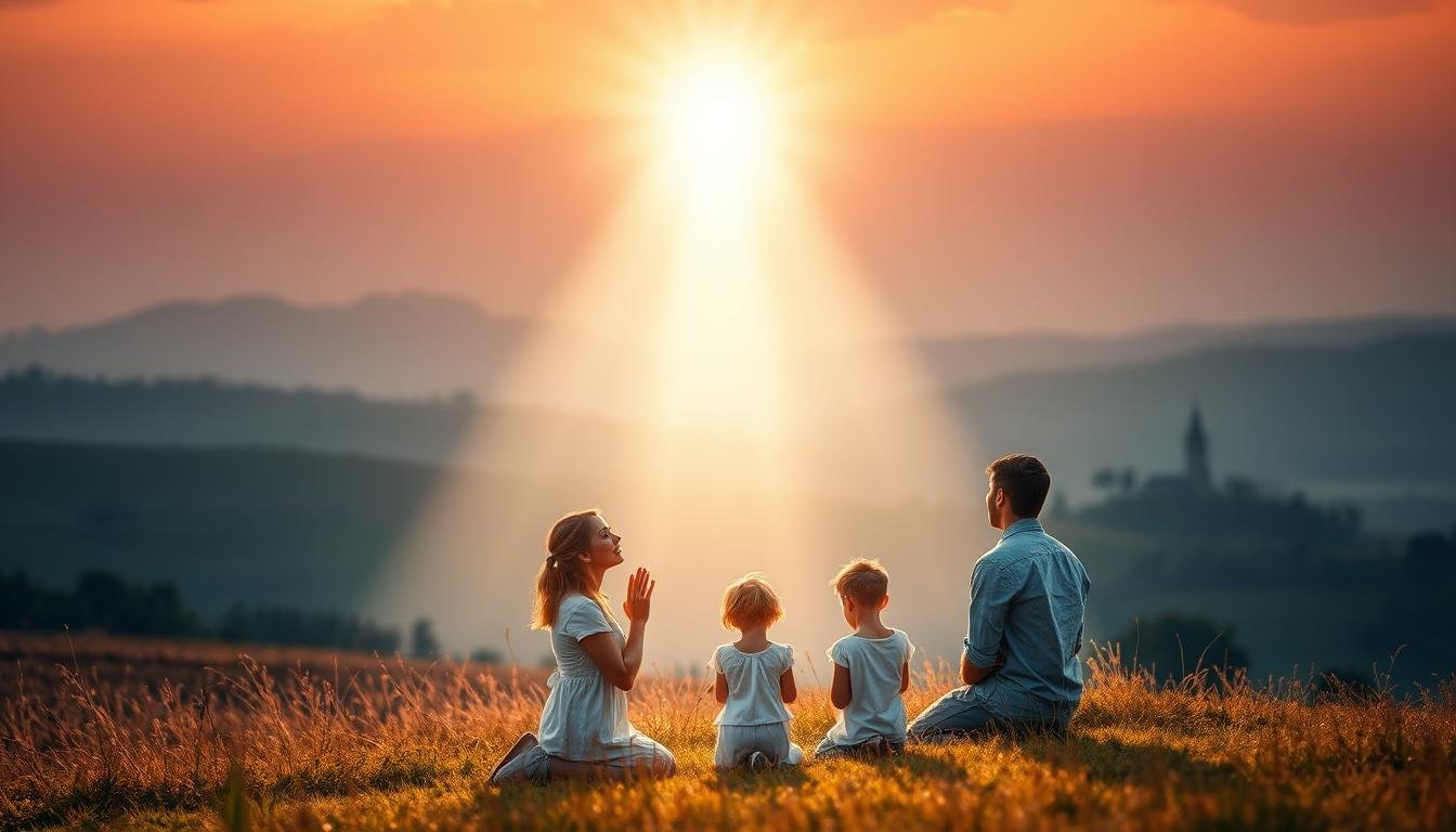 A gratidão a Deus nas nossas vidas.