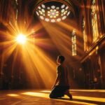 Refúgio e oração em busca de justiça divina.