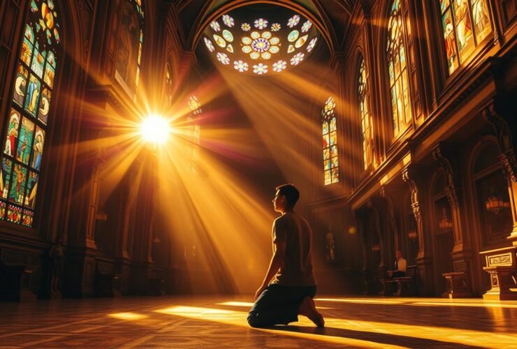 Refúgio e oração em busca de justiça divina.