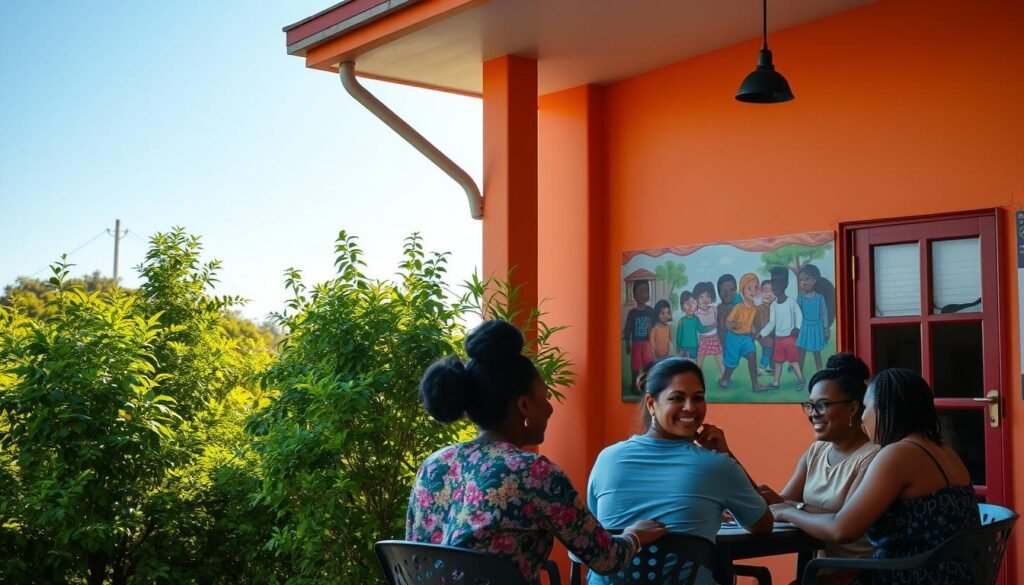 impacto positivo em projetos comunitários