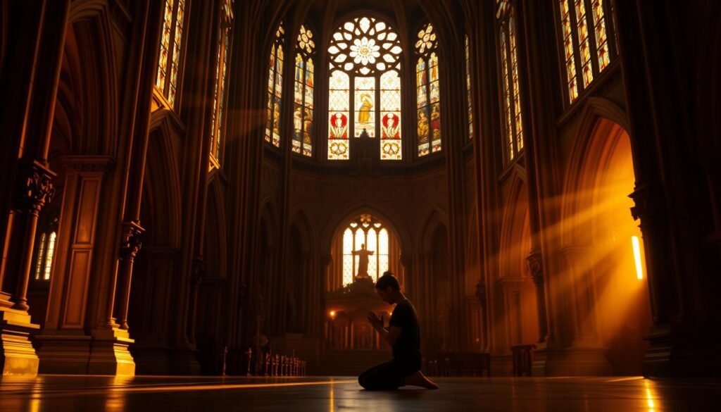 meditação e oração para sentir o amor de Deus