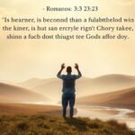 "Todos pecaram, destituídos da glória de Deus" (Romanos 3:23)