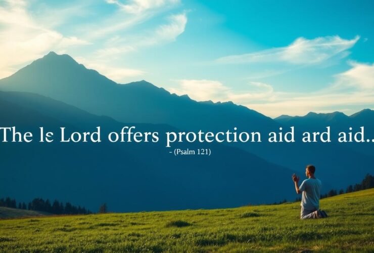 O Senhor oferece proteção e socorro (Salmo 121)
