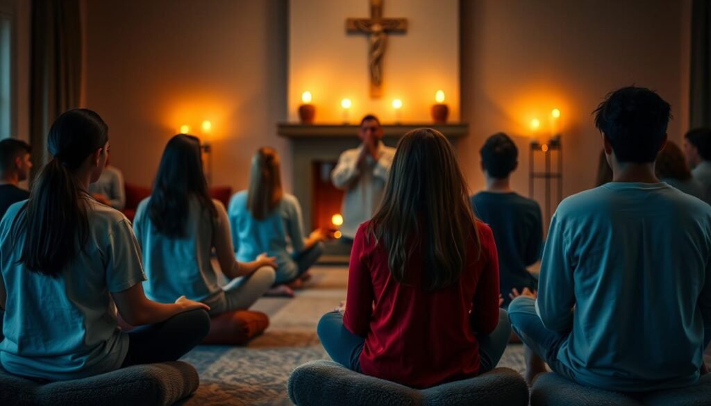 meditar em grupo sobre o Salmo