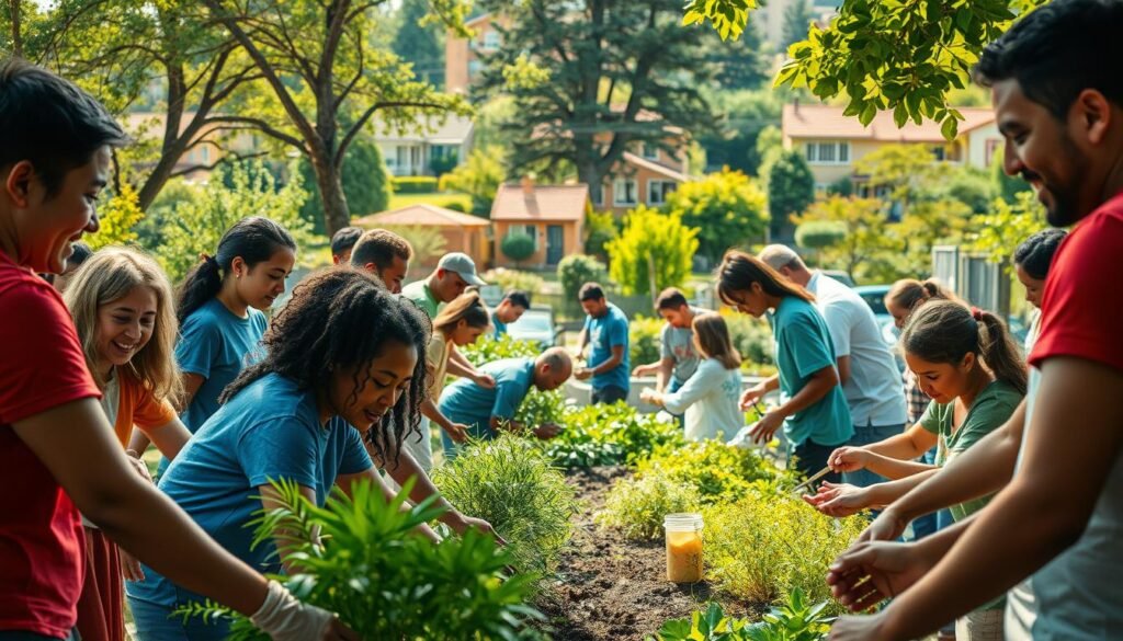 voluntariado e impacto comunitário