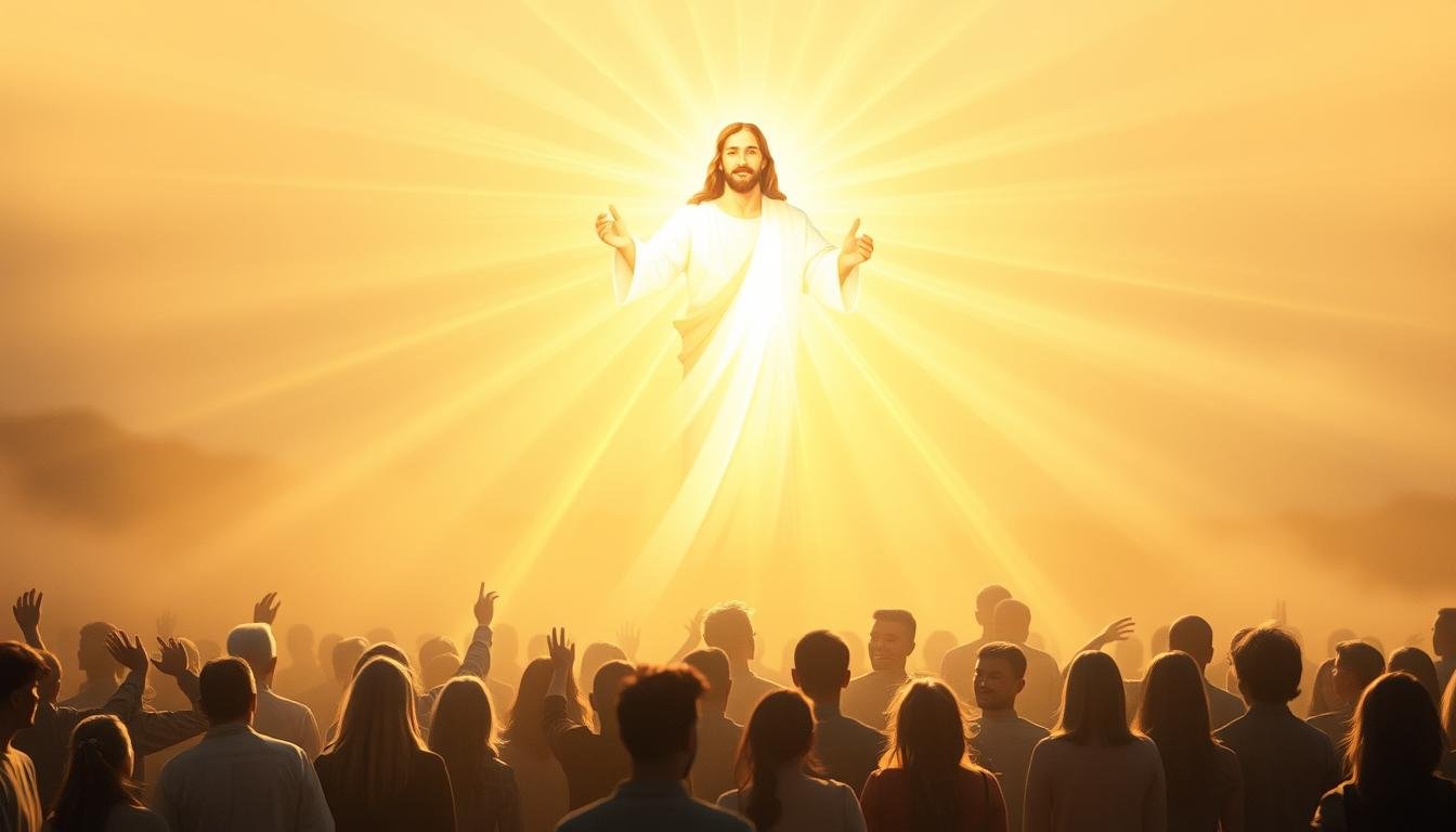 O amor de Jesus: luz e esperança para todos nós.