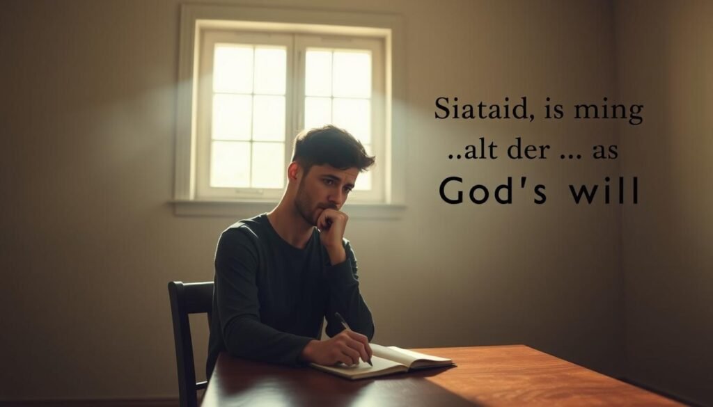 como saber se busco a vontade de Deus