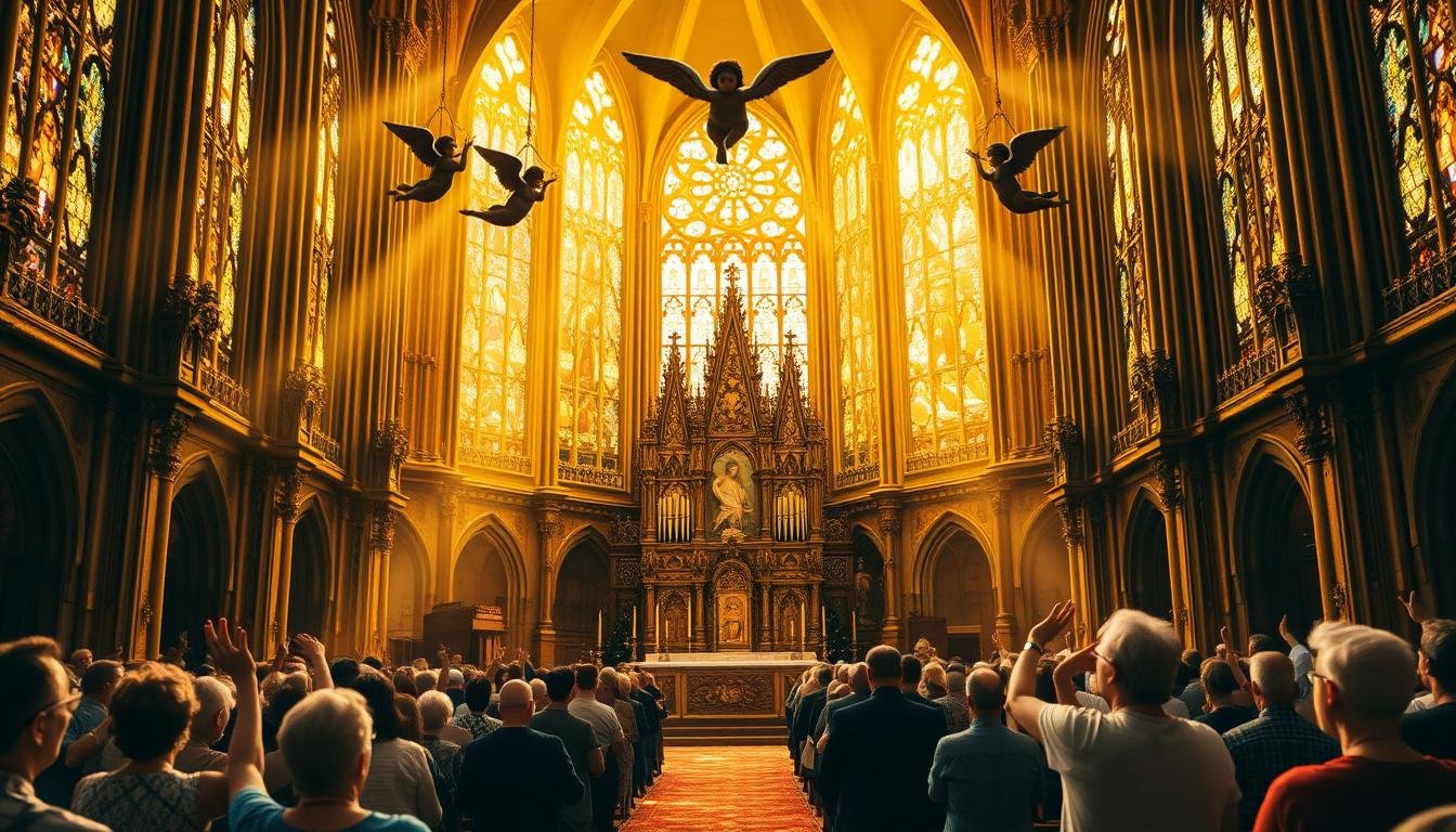 ouvar e glorificar a Deus pelas suas obras maravilhosas.