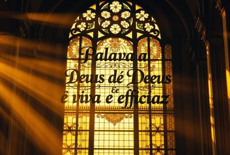 Palavra de Deus é viva e eficaz, transforma corações.