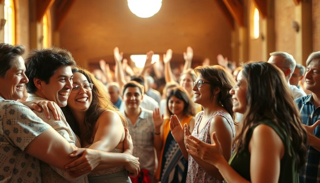 comunidade que contagia