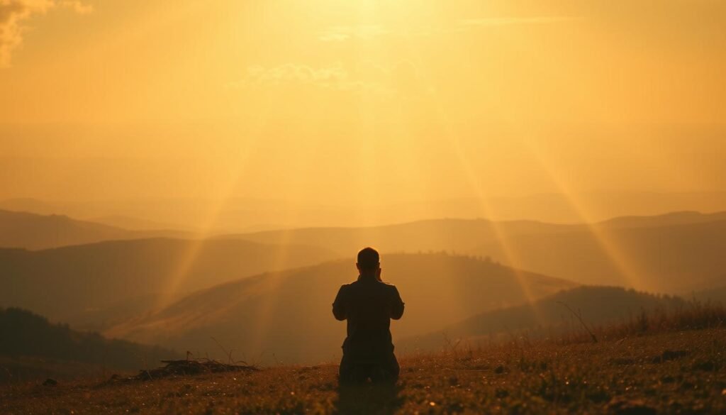 entrega e confiança espiritual