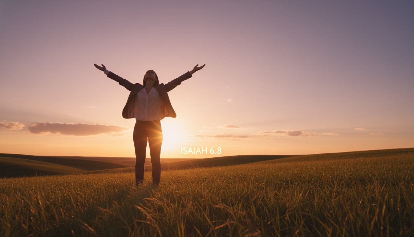 "Eis-me aqui. Envia-me!" - Isaías 6:8