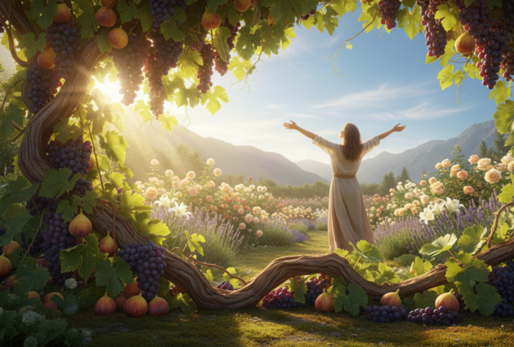 Permaneça em Cristo para dar frutos espirituais