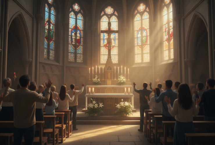 Sacrifício de louvor e sua importância na fé.