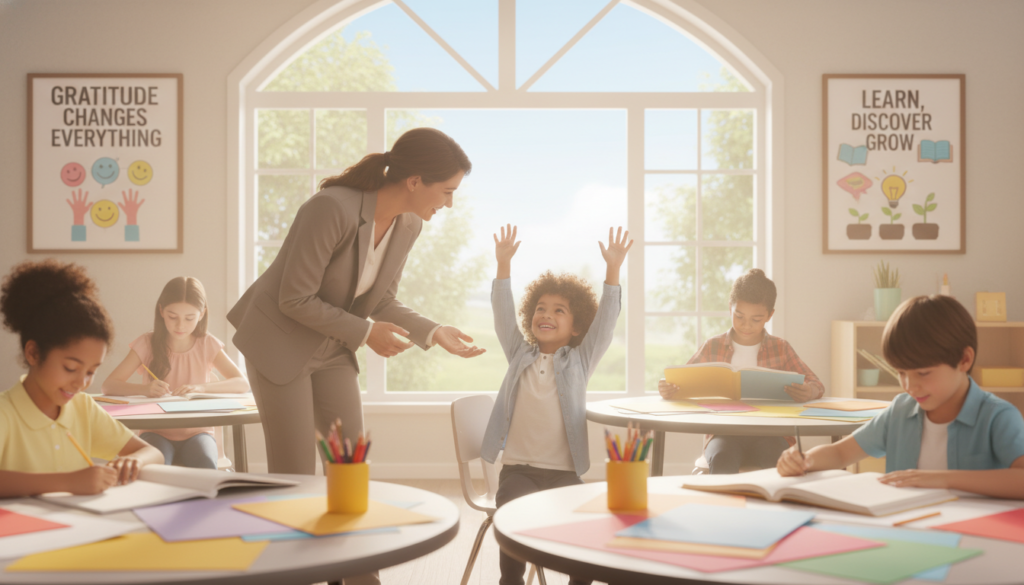 gratidão na educação