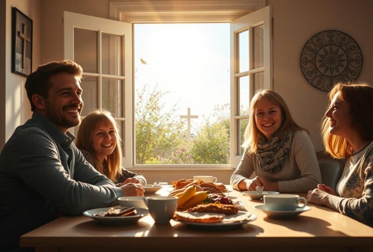 A presença constante de Cristo em cada momento do dia.