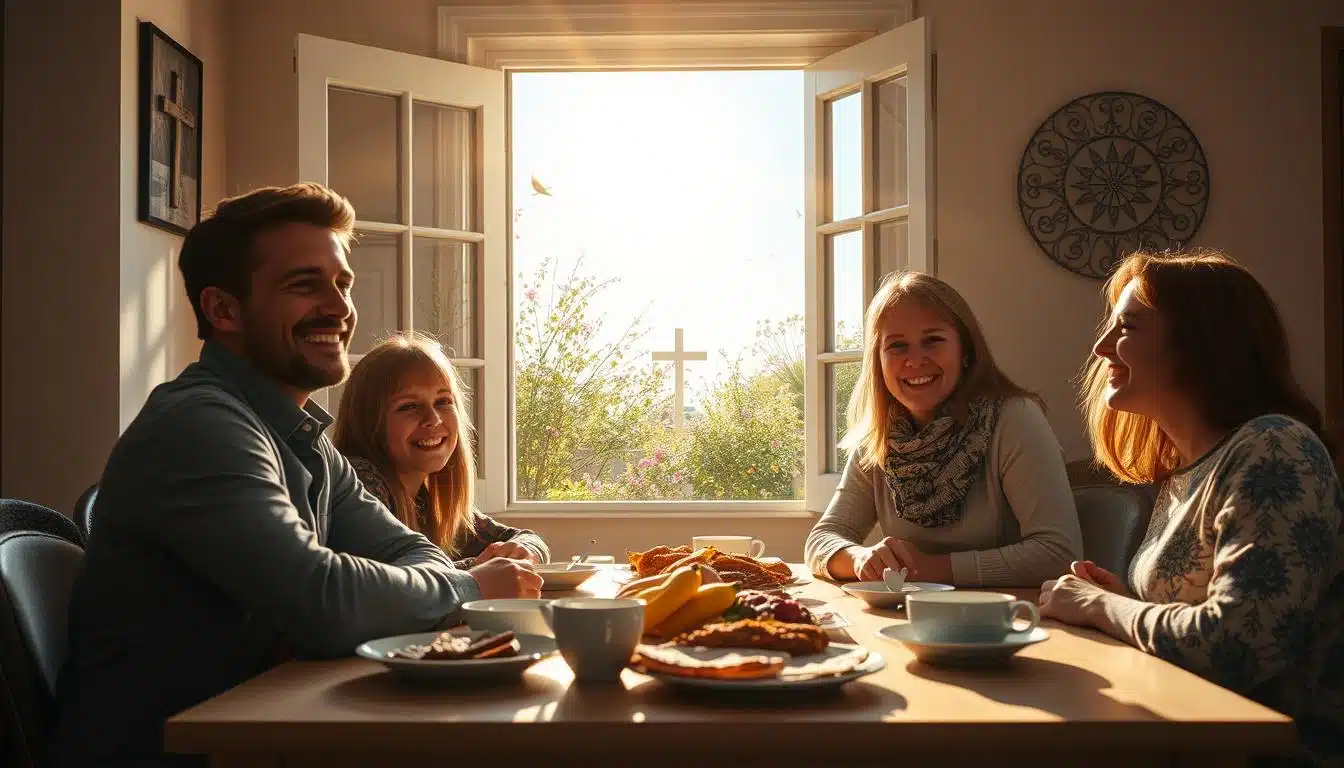 A presença constante de Cristo em cada momento do dia.