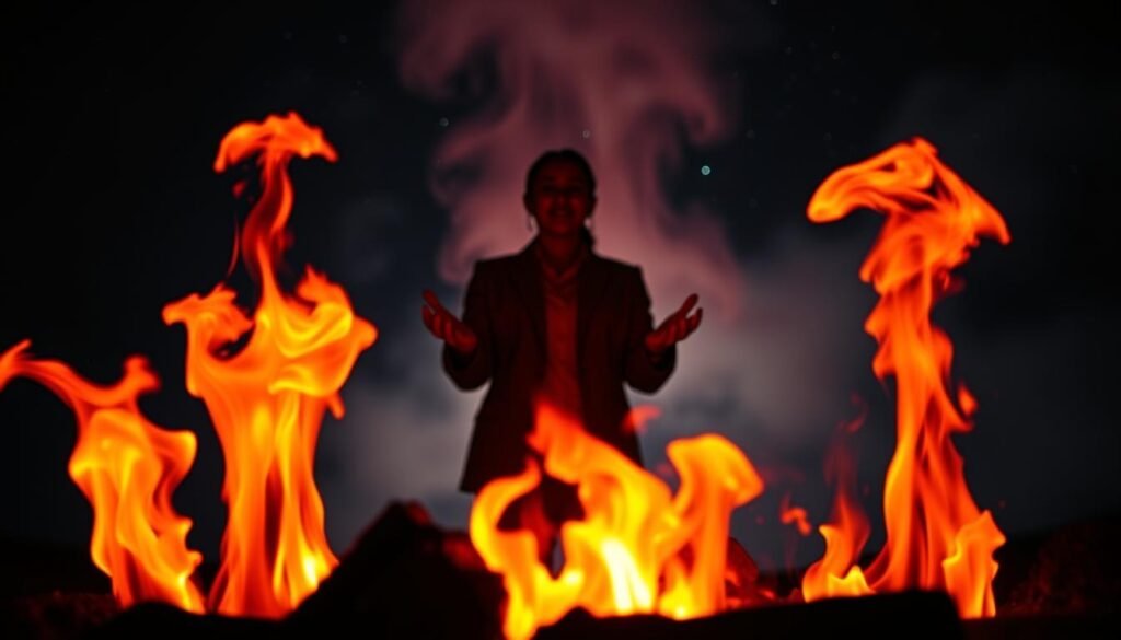 Conexão entre fogo e zelo Conexão entre fogo e zelo