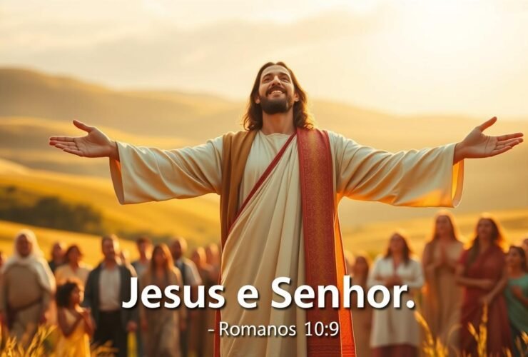 Jesus é Senhor - Romanos 10:9