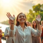 O poder salvador de Deus se alegra em nós (Sofonias 3:17)