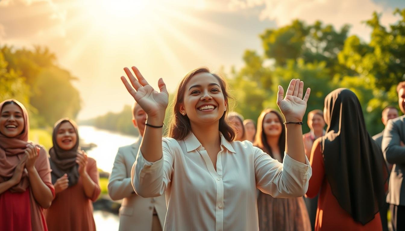 O poder salvador de Deus se alegra em nós (Sofonias 3:17)