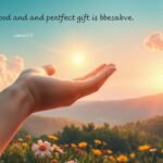 Toda boa dádiva vem de Deus - Tiago 1:17