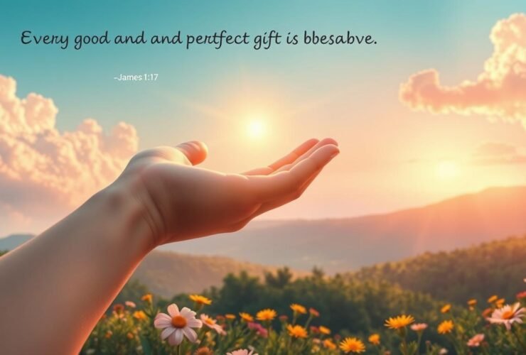 Toda boa dádiva vem de Deus - Tiago 1:17