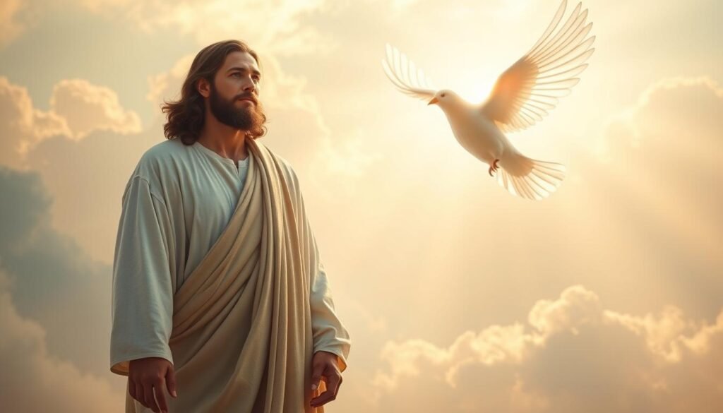 espírito aponta para jesus christ