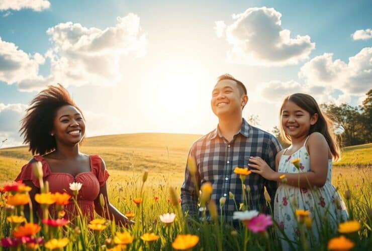 A alegria e a segurança de sermos filhos de Deus.